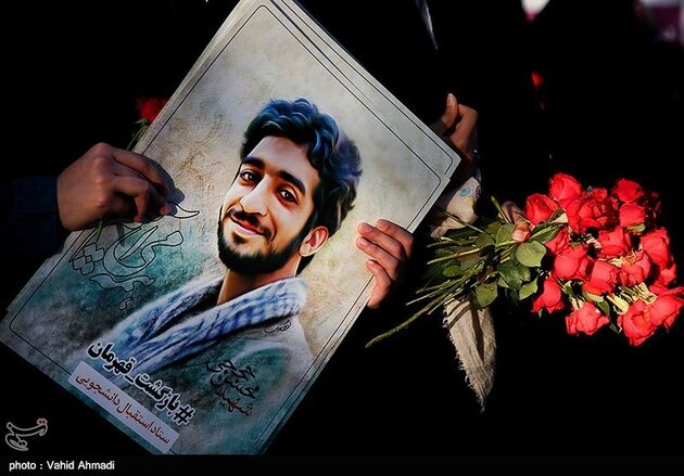 کمپین بازگشت قهرمان در استقبال از پیکر شهید حججی