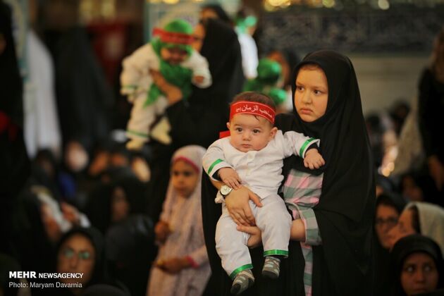 تصاویر مراسم « شیرخوارگان حسینی» در سراسر کشور
