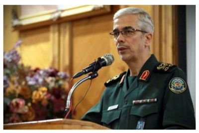 سرلشکر باقری: پس از مرگ مهسا امینی از کردستان عراق به سمت ایران سلاح سرازیر شد+ فیلم