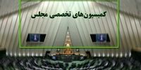 ترکیب هیئت رئیسه کمیسیون‌های مجلس در اجلاسیه سوم مشخص شد