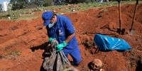 برزیل برای دفن انبوه اجساد کرونا به نبش قبر روی آورد +تصاویر