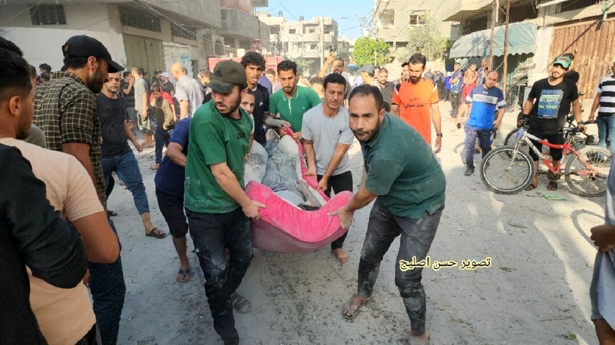 غزه گورستان شد/ افزایش چشمگیر کشته شدگان حمله اسرائیل به غزه+ فیلم