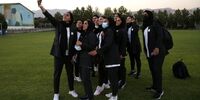 تیپ خاص با پرواز اختصاصی برای تیم ملی فوتبال زنان + گزارش تصویری