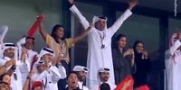  تصاویر پربازدید از شادی امیر قطر از صعود مراکش
