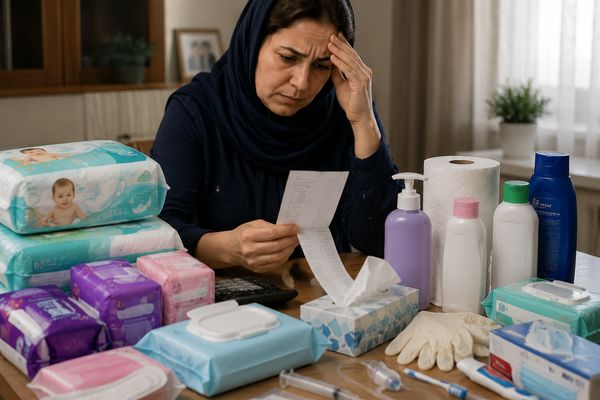 گرانیِ خاموش زیر سقف خانه‌ها؛ لوازم بهداشتی چقدر گران شده‌اند؟ | تورم به هزینه مراقبت از سالمندان و بیماران رسید