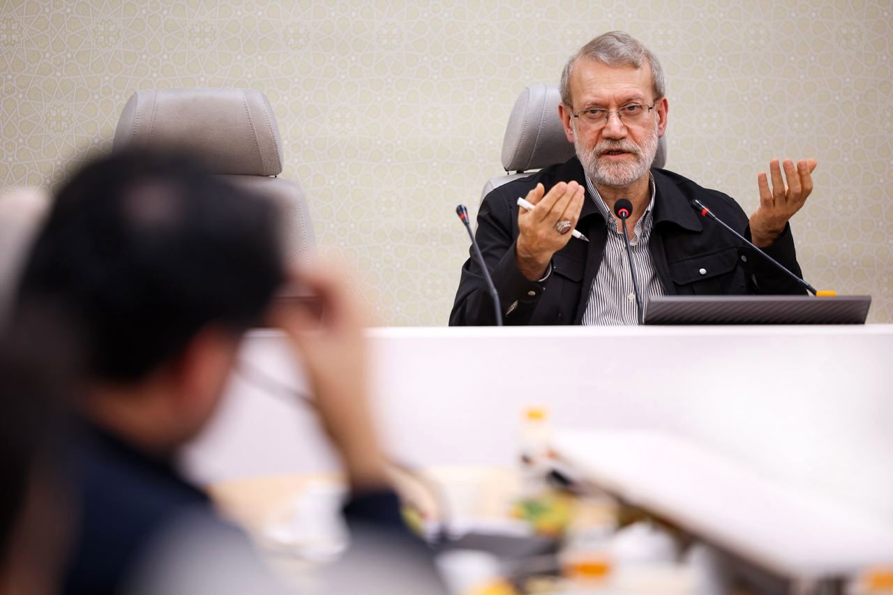 لاریجانی: خواسته‌های آمریکا ته ندارد | بعد از غنی سازی می‌گویند، برد موشک‌ها را کم کنید | کسی نمی‌گوید مذاکره نکنیم، اما باید در جای خودش انجام شود