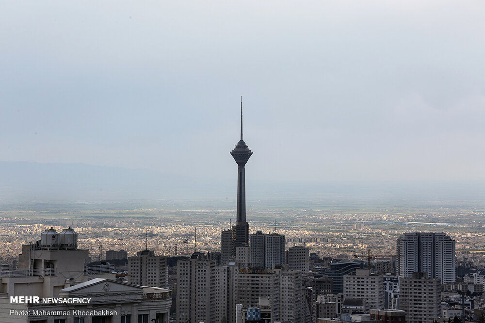 بهبود نسبی کیفیت هوای تهران / شاخص به 78 رسید