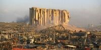 عکس| تصویری متفاوت که میزان نابودی بندر لبنان را نشان می‌دهد