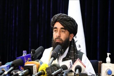 حضور رهبر طالبان در نماز عید فطر افغانستان