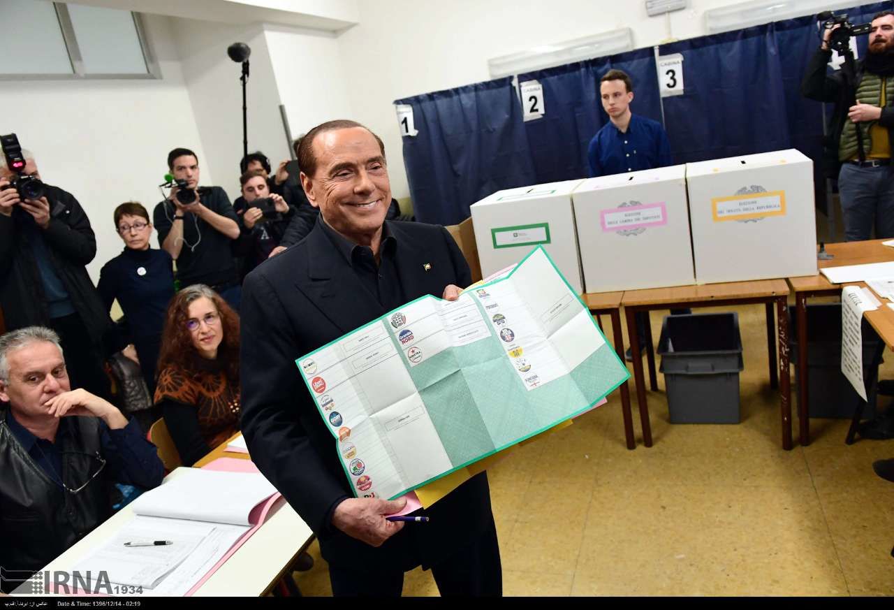 انتخابات پارلمانی ایتالیا + عکس ها