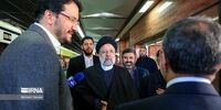 رئیسی متروی پرند را افتتاح کرد