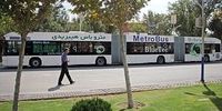 ورود اولین مترو باس به اتوبوسرانی تهران 
