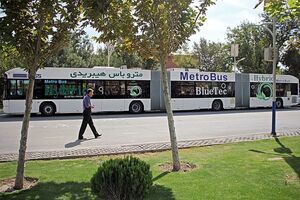 ورود اولین مترو باس به اتوبوسرانی تهران