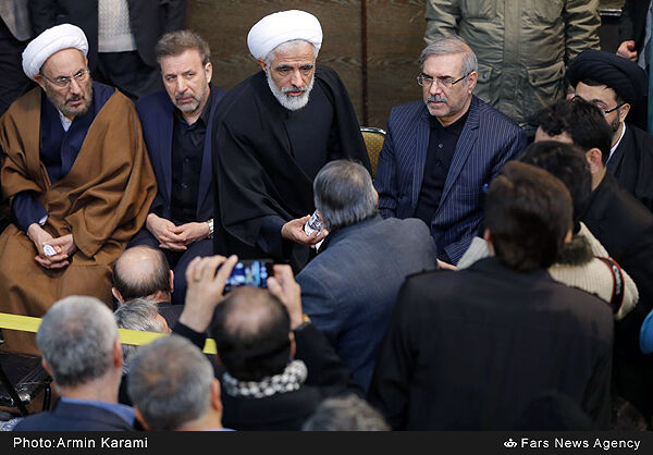 مراسم وداع با پیکر آیت الله هاشمی رفسنجانی