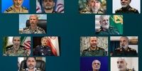  تغییرات فرماندهان نظامی ایران پس از حمله اسرائیل به ایران/ از فرمانده کل سپاه تا فرمانده نیروی هوا فضا و پدافند هوایی