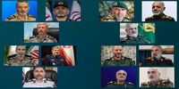  تغییرات فرماندهان نظامی ایران پس از حمله اسرائیل به ایران/ از فرمانده کل سپاه تا فرمانده نیروی هوا فضا و پدافند هوایی