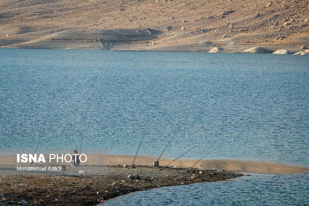 تصاویر| جولان خشکسالی پشت سدها