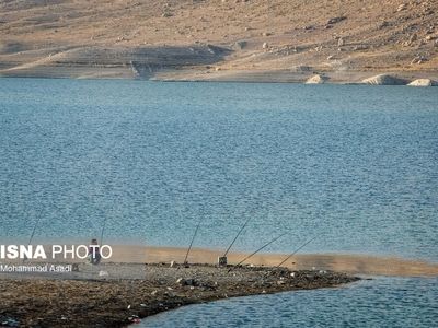تصاویر| جولان خشکسالی پشت سدها