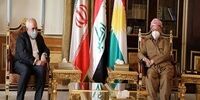 دیدار ظریف با مسعود بارزانی