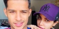 عکس عاشقانه ستاره استقلال و همسرش در ارتفاعات برفی تهران