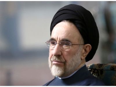 تصاویر| حضور خاتمی و هادی خامنه‌ای در مراسم عزاداری تاسوعای حسینی