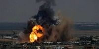حمله هوایی اسرائیل به جنوب نوار غزه