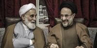 دیدار غیرمنتظره ناطق نوری با سیدمحمد خاتمی و علی خمینی+ عکس