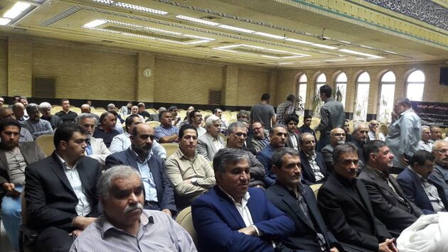 مراسم ترحیم پدر تاج‌زاده 