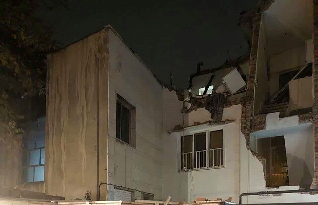 انفجار خانه‌ای در خیابان سهروردی تهران
