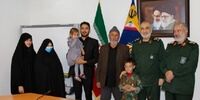 دیدار فرمانده کل سپاه با خانواده‌های شهدای حرم مطهر رضوی