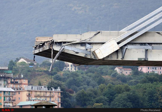 ریزش پل در ایتالیا
