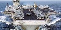  خداحافظی ناو آمریکایی از دریای مدیترانه