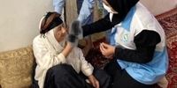 تزریق اولین دُز واکسن به پیرترین فرد ایران