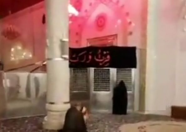 مکان ضربت خوردن حضرت علی (ع) در مسجد کوفه + فیلم