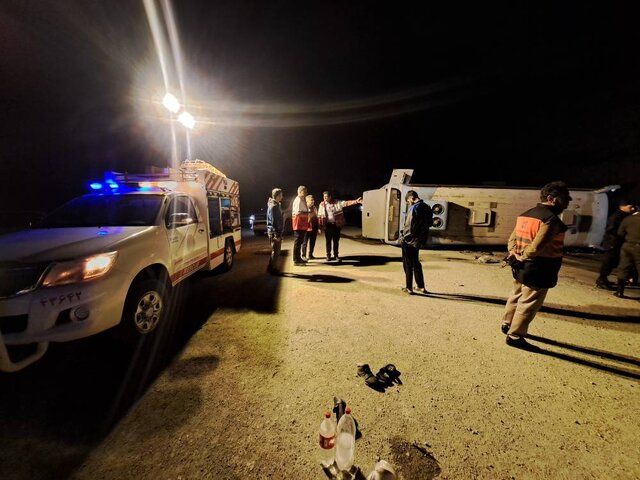 یک تصادف جان 4 پاکبان را گرفت / 9 پاکبان دیگر مصدوم شدند