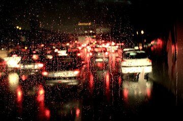 اولین باران پاییزی این بلا را بر سر ترافیک تهران آورد