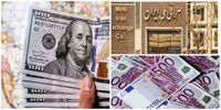  قیمت دلار و یورو در صرافی ملی امروز سه شنبه 11 اردیبهشت 1403 +جدول  