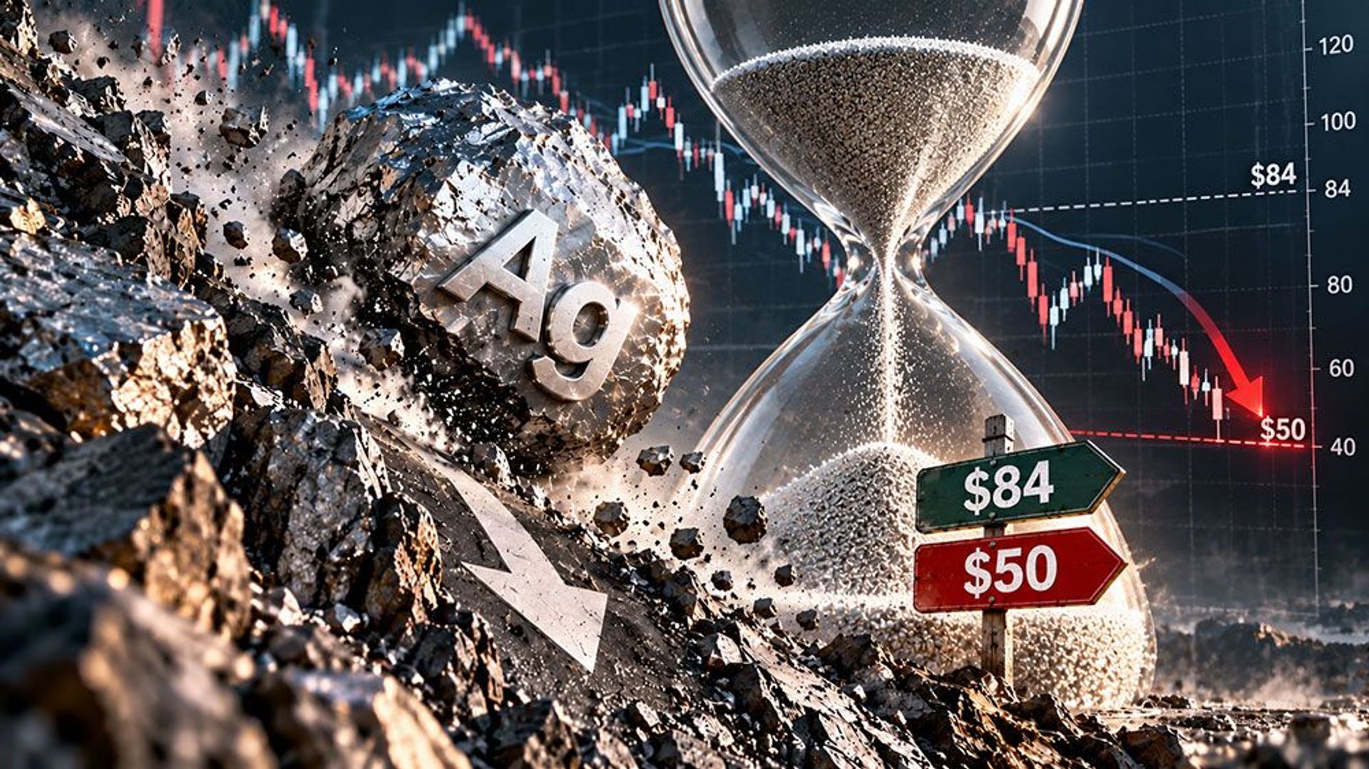 پیش‌بینی سقوط دوباره نقره به ۵۰ دلار؛ آیا رالی تاریخی فلز سفید به پایان رسیده است؟