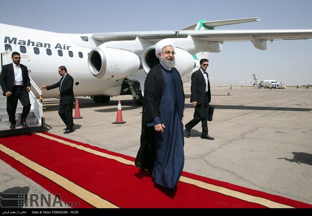 کمپین انتخاباتی روحانی در کرمان