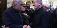  پزشکیان در کنار ناطق نوری در مراسم ختم پدر محمدباقر ذوالقدر +عکس
