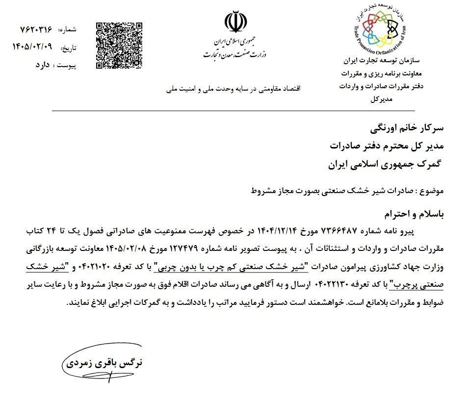 صادرات , سازمان توسعه تجارت , 