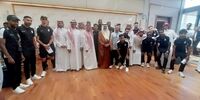  سفیر عربستان در ایران در کنار رونالدو+تصاویر