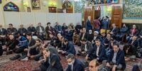 دیدار اتفاقی وزیران روحانی و رئیسی در یک مراسم+ عکس