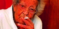 زنی که ۹۵ سال سیگار می‌کشید یک شبه آن را ترک کرد