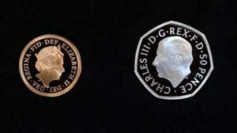 رونمایی از سکه جدید انگلیس با تصویر پادشاه چارلز سوم+عکس