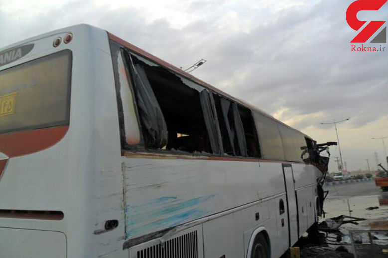 برخورد اتوبوس و سمند در زنجان ۳ کشته و ۳۹ مصدوم برجا گذاشت