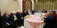 گزارش تصویری مراسم دامادی فرزند رئیس مجلس