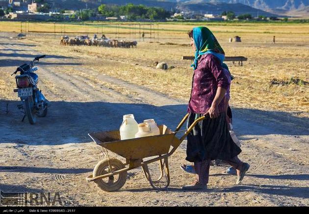 آب رسانی به عشایر «شهر آشخانه» خراسان شمالی