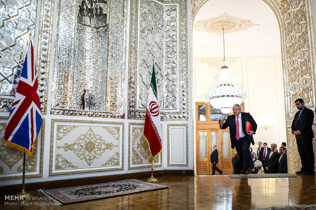 دیدار وزرای خارجه ایران و انگلیس