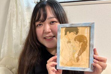 این زن با داماد تولید شده با هوش مصنوعی ازدواج کرد/ جشن عروسی واقعی برگزار شد
